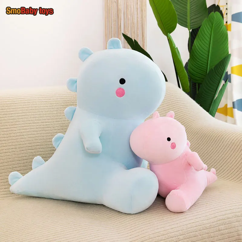 

65cm Dinosaur Plush Toys Kawaii Soft Pink Dinosaur Dolls Plushies Pillow PP Cotton Stuffed Blue Dino For Baby Kids Gift