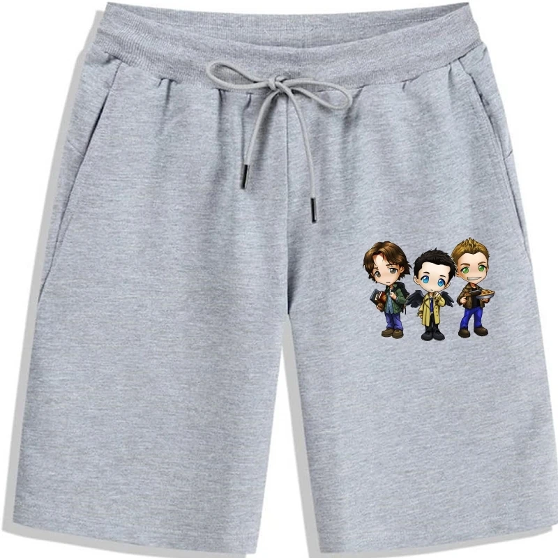 

Хлопковые мужские шорты RenHe Chibis Sam Dean сверхнатуральные мужские шорты НЕРА крутые мужские шорты