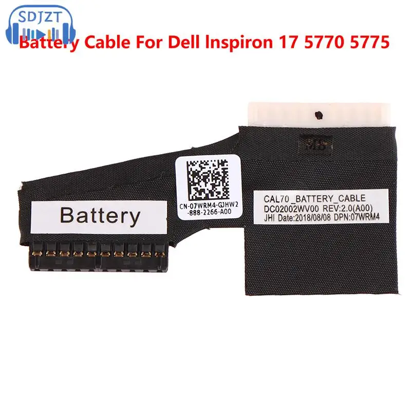 

Battery Cable For Lnspiron 17 5770 5775 Latitude Laptop Battery Cable Connector Line Replace 07WRM4
