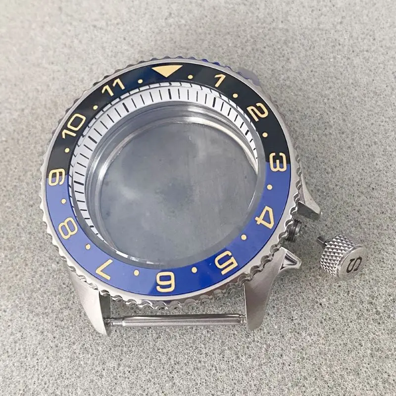 Seiko SKX007 SRPD Watch Case Dome Glass Fits 4R35 4R36 NH35 NH36 7S26 Movement 28.5mm Dial Rotating Crown Men's Watch Cases