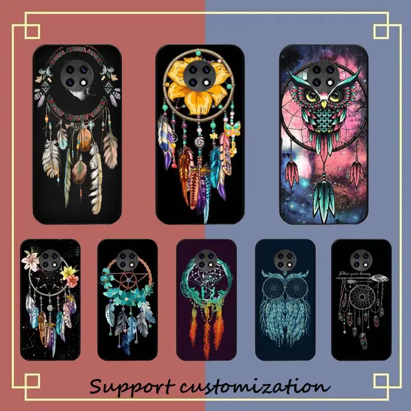 

Dreamcatcher Art Phone Case for Samsung S20 lite S21 S10 S9 plus for Redmi Note8 9pro for Huawei Y6 cover