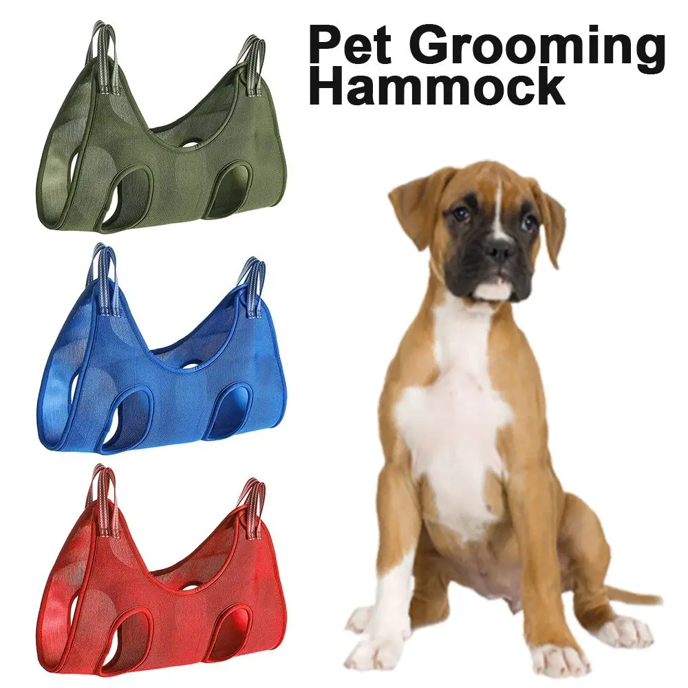 New Shower Depilation Puppy Pet Grooming Hammock Dog Bathing Package Nail Trimming Helper Cat Restraint Bag
