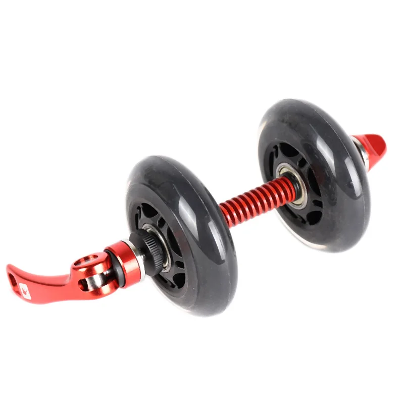 

Folding Bike Scroll Wheel Booster Training Auxiliary Easy To Drive Promote For Folding Bicycle