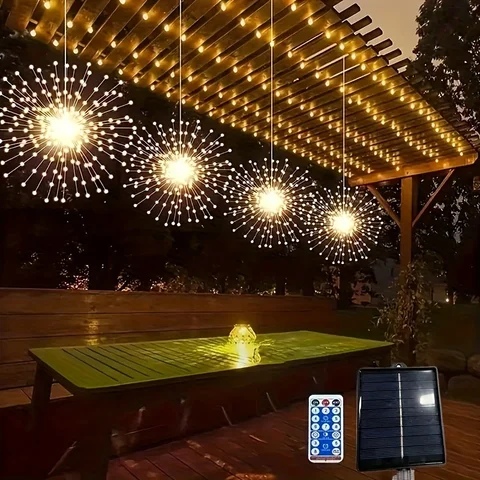 Солнечная лампа-фейерверк Starburst Ball 480 LED