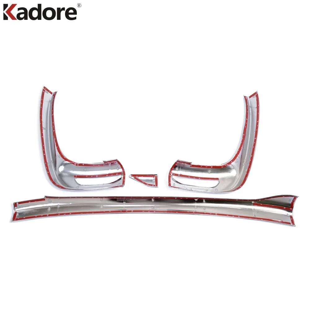 Накладка на задний бампер для Toyota Sienta 2016 2017 2nd Ge XP170 хромированная задняя