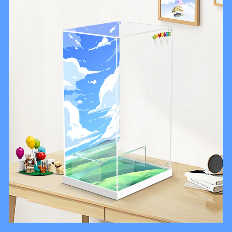 Акриловая витрина для конструктора Lego 43217 пылезащитный прозрачный дисплей набор