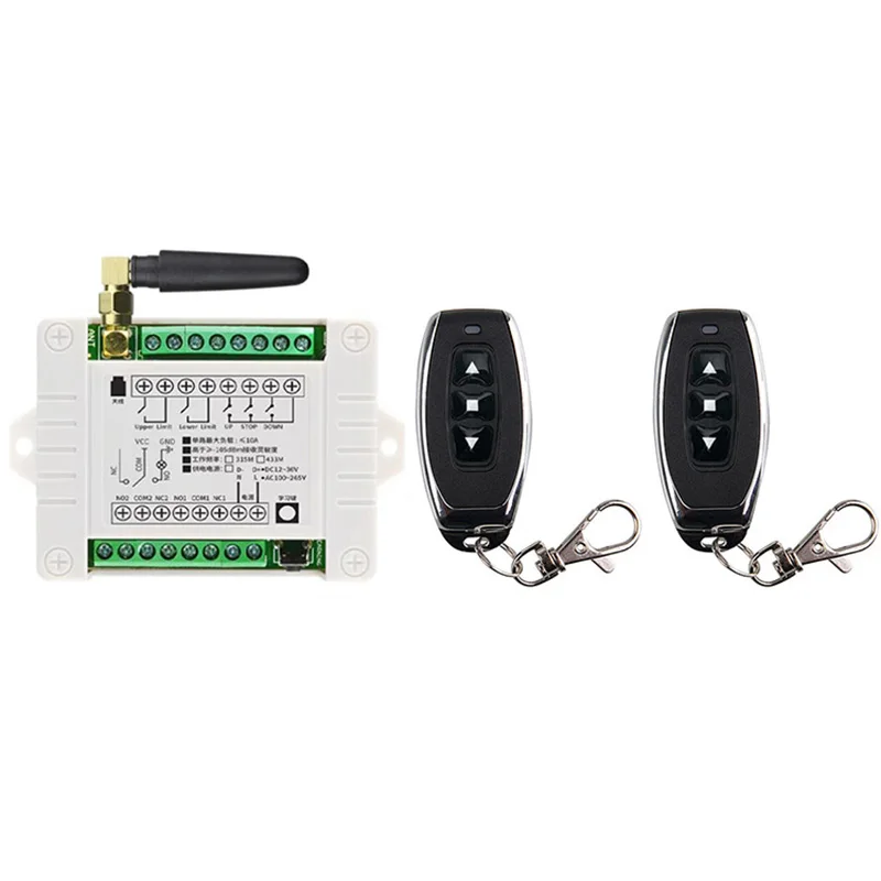 Реле многофункциональное 2-канальное EV1527 12 В 24 36 постоянного тока 433 МГц