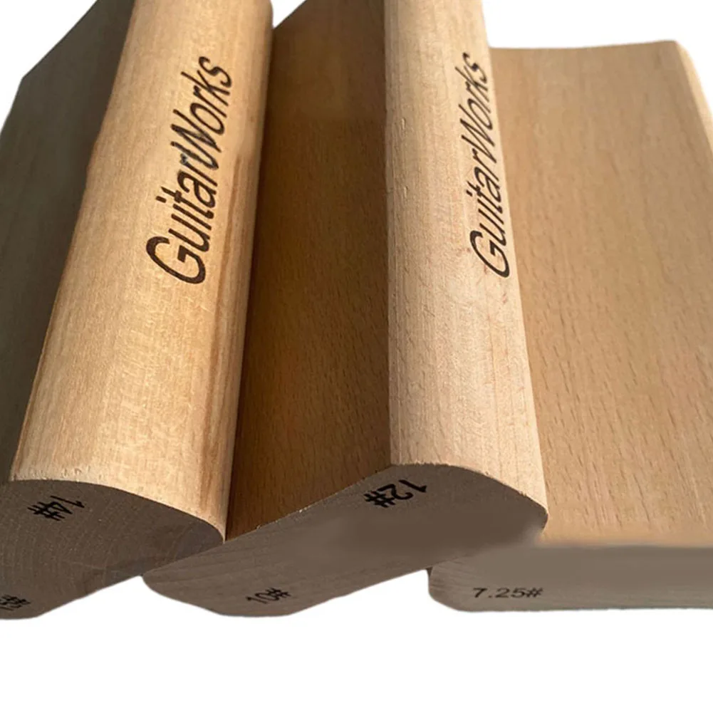 

Guitar Radius Two-Way Sanding Block For Guitar Bass Fret Leveling Luthier Tool Guitar Wood Sanding Block 7.25"&9.5" 10"&12"