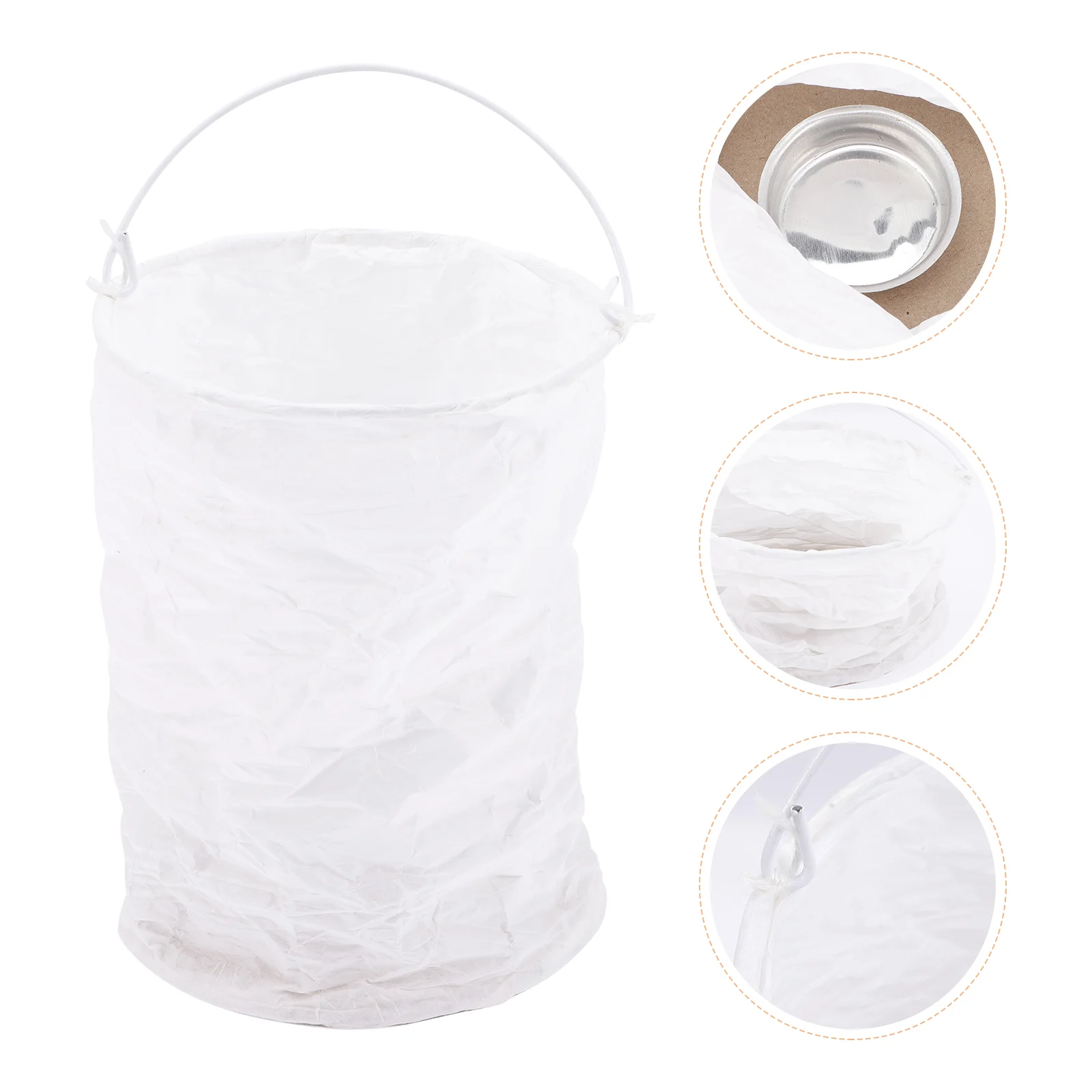 

6pcs Paper Lanterns Chic Creative Folding Lantern Scene Lantern Hanging Lanterns Decorative Lantern for Weddings Event Party