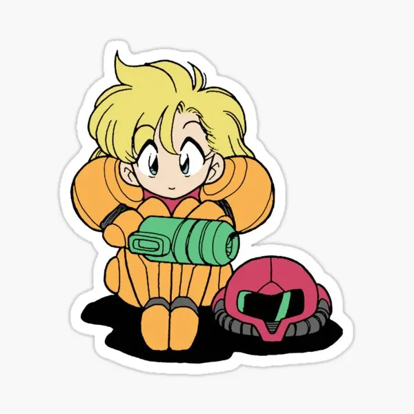 

Наклейки Samus 5 шт. для украшения гостиной, фон для комнаты, ноутбук, аниме, милый дом, Смешные бутылки для воды, багаж, стена, автомобиль