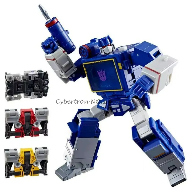 Фото Игрушки-трансформеры Headmasters G1: Деформирующиеся роботы Soundwave SS-86, Leader Class, Ravage, Laserbeak, Buzzsaw, фигурки Оптимуса Прайма №2