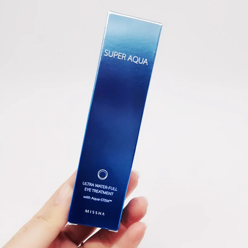 MISSHA Супер Аква Ультра Водно-Полное Средство для Ухода за Глазами 30 мл Осветляющее Увлажняющее Удаление Темных Кругов Тонких Линий.