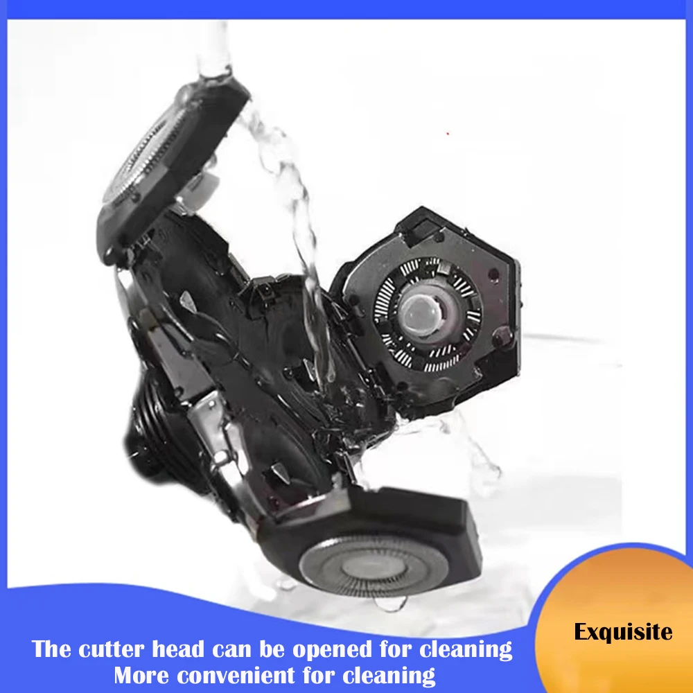 Сменные мужские головки для электробритвы 3 резака запасные лезвия бритвы бороды