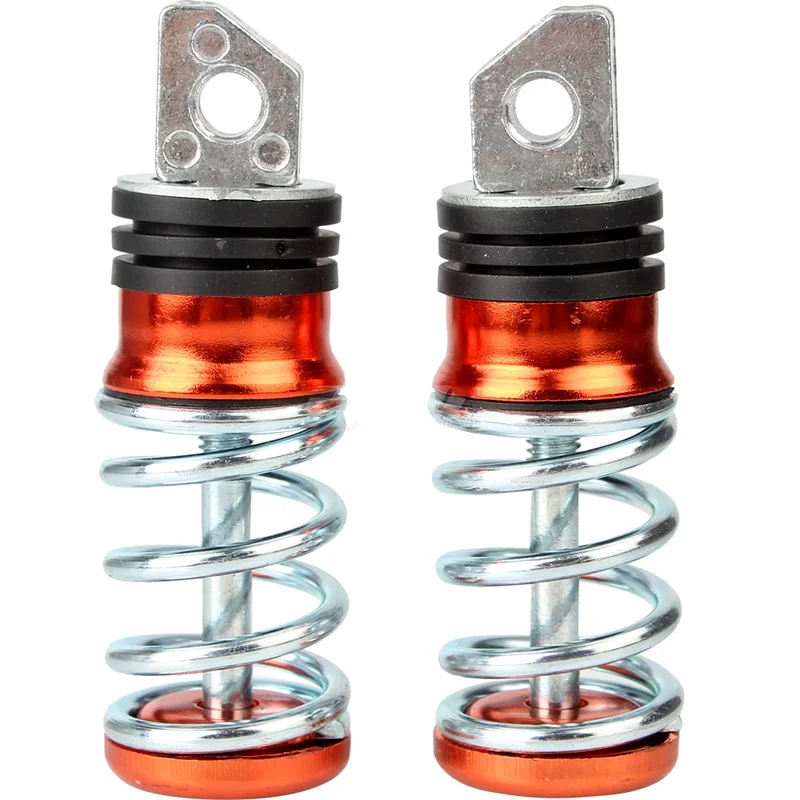 Пара алюминиевых задних пружинных подножек для мотоцикла педаль мотоцикл