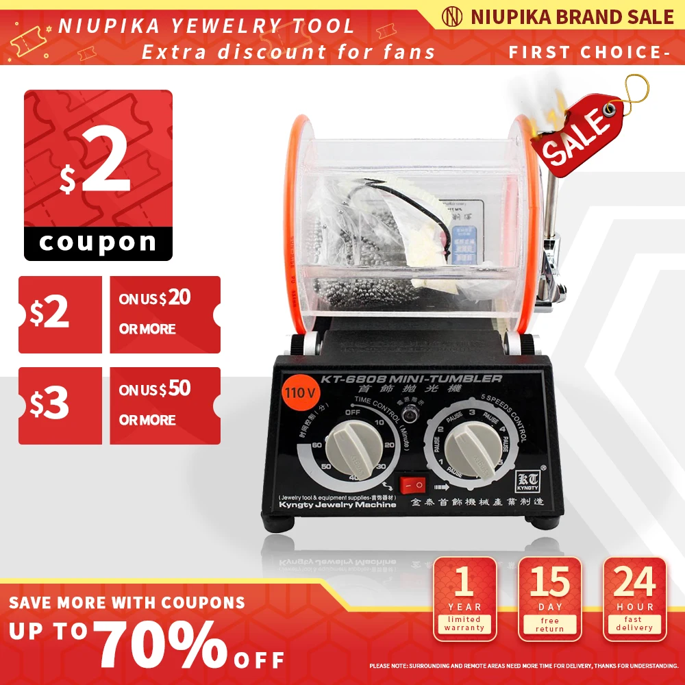 

KT-6808 роторная полировальная машина для золота, серебра, драгоценных металлов 220/110 В