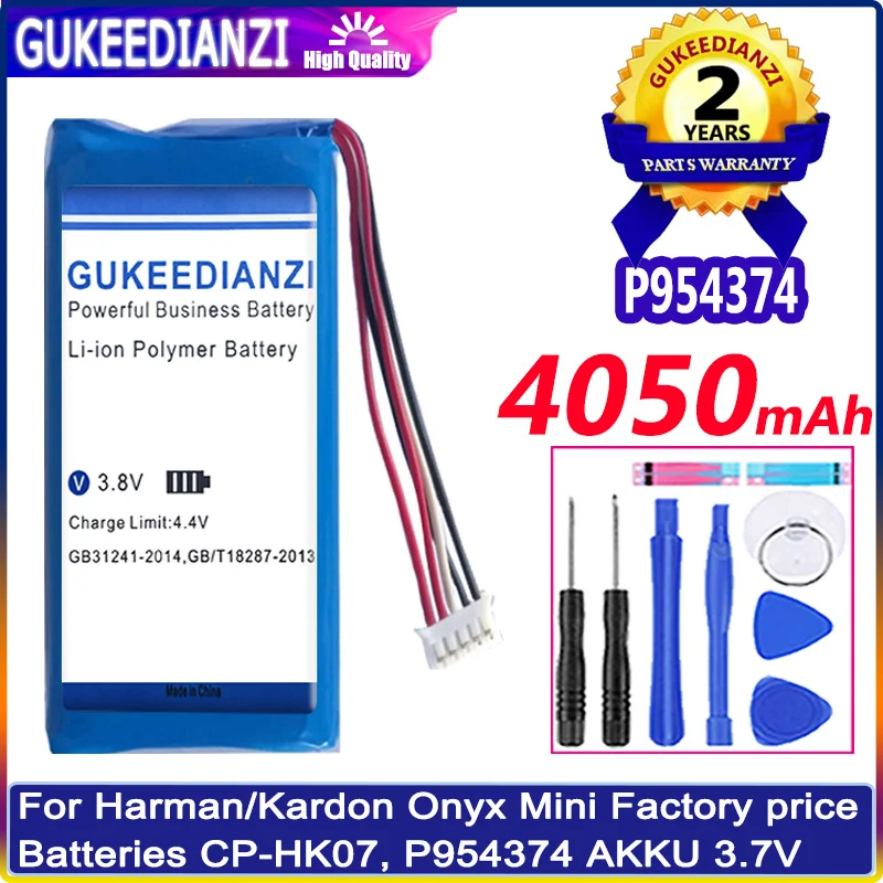 

GUKEEDIANZI 4050mAh CP-HK07 P954374 Replacement Battery For Harman/Kardon Onyx Mini Bluetooth Speaker Batteries