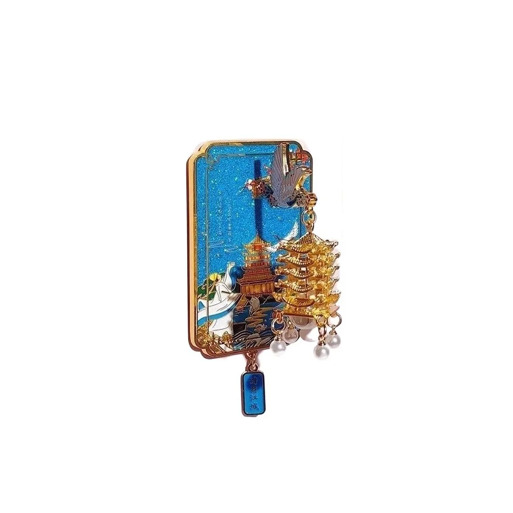 

Светящиеся магниты на холодильник "Журавлиные башни"