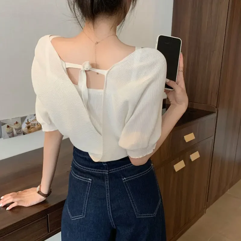 Нишевая юбка из двух частей стильный приталенный верх женская одежда Новинка