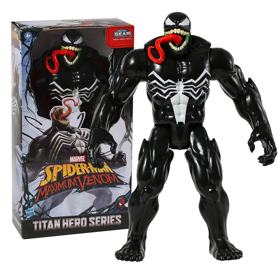 

Titan Hero Spiderman Maximum Venom Action Figure Model Toys Creative Present Collection Decor Doll