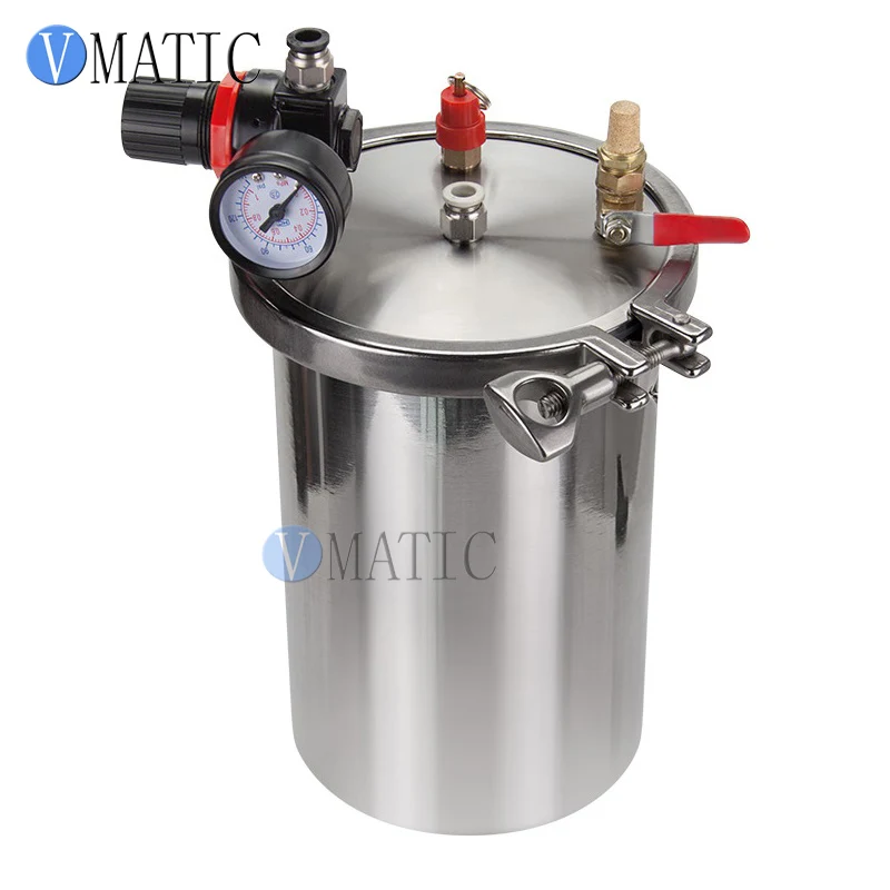 Пневматический резервуар высокого качества с зажимом из нержавеющей стали |