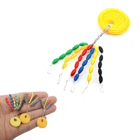 30pcsgroup float stops line stoppers beads rig buffer connector fishing stop beads professional fishing float anti strand