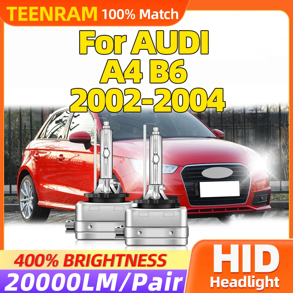 Ксеноновые лампы для AUDI A4 B6 6000 2002 2003 2004 лм