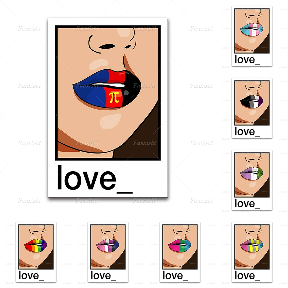 Скандинавская абстрактная картина для геев модель стены Картина на холсте