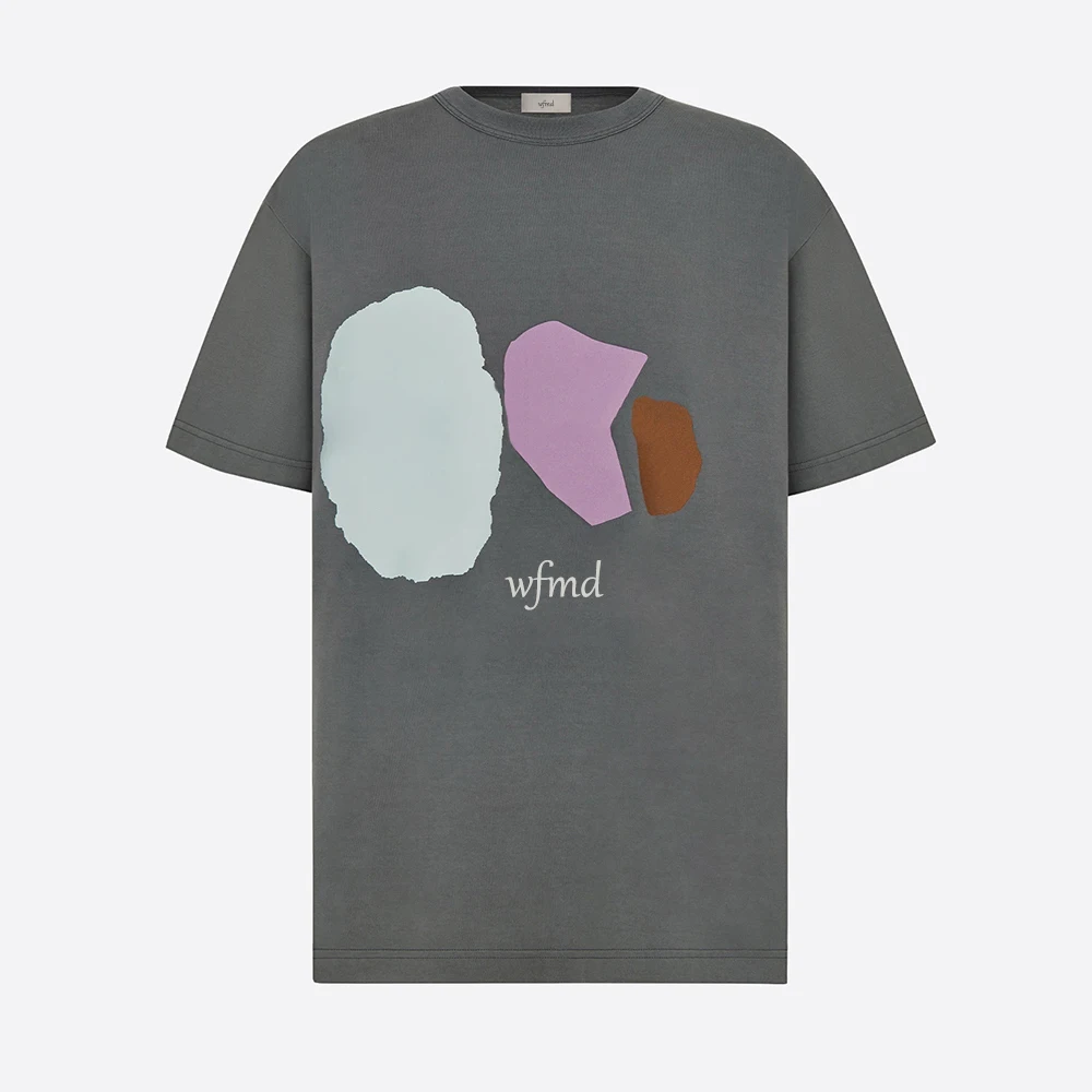 

2022ss New Men's Grey T-Shirt #wfmd6104