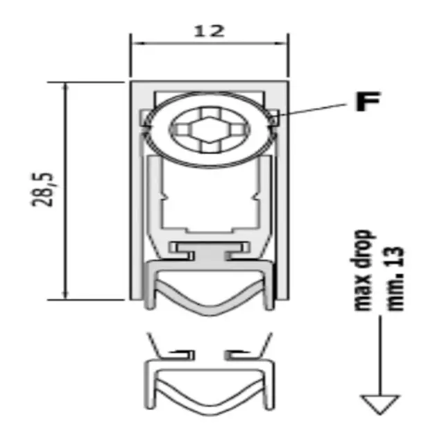 Умный порог для межкомнатных дверей SEAL SIMPLE 600 | Строительство и ремонт