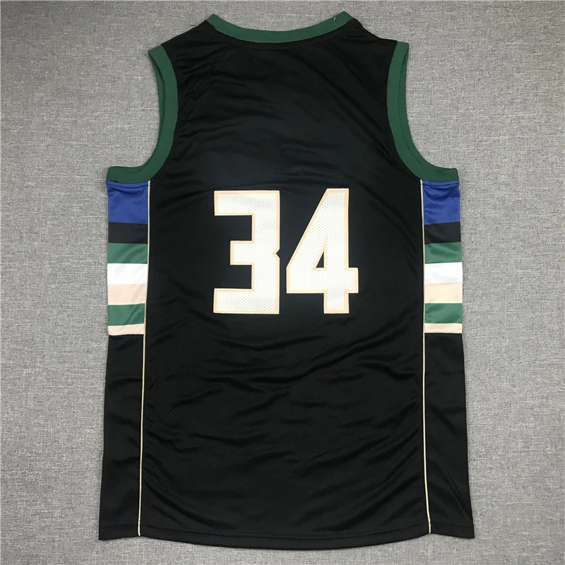 

Custom Basketball Jerseys NO 34 T shirts We Have Your Favorite Name Pattern Mesh Embroidery Sports See Product Video