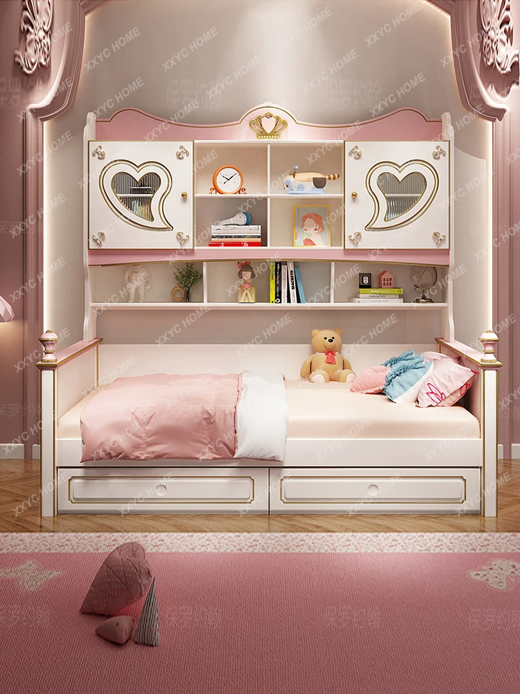 Кровать для девочки: 51 фото детских кроваток-замков и спальных гарнитуров для принцессы 4-7 лет
