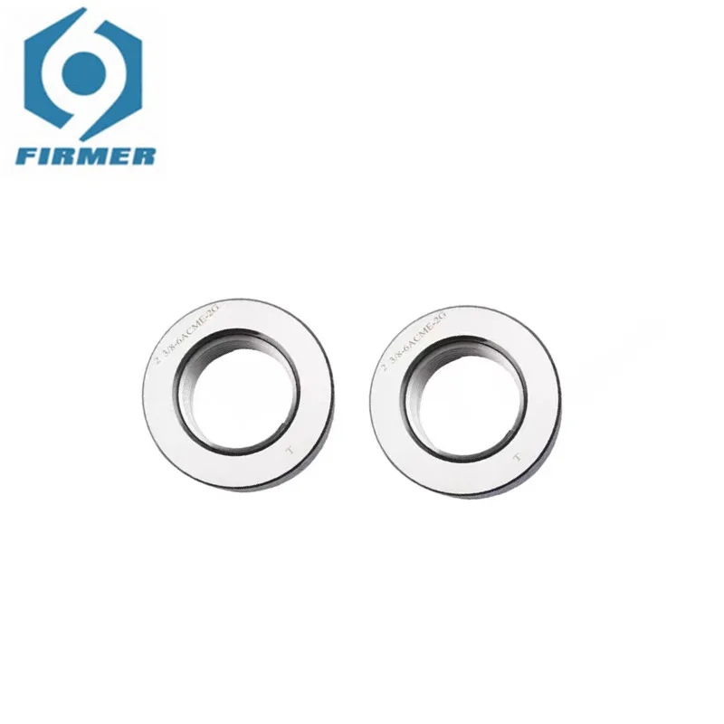 Американский кольцевой калибр с трапециевидной резьбой GO NOGO Gauge 3/4-6 7/8-6 1 1/4-5 5/8-8