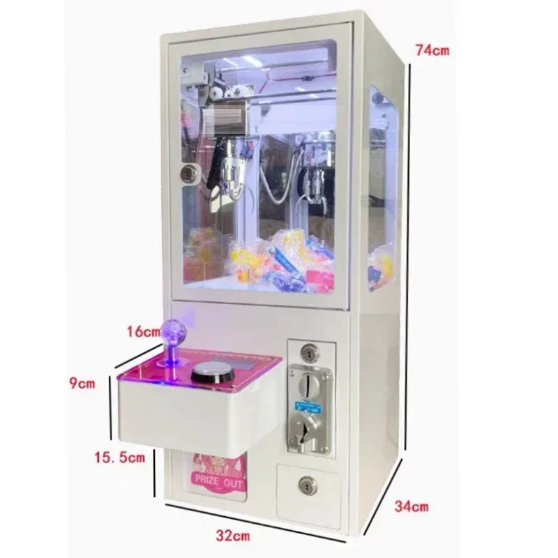 Дешевая сумасшедшая игрушка коготь кран игры ловля плюшевая кукла захват