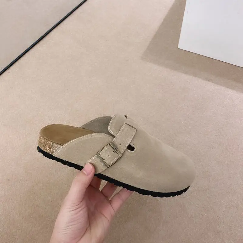 2023 Fashion Women's Shoes Slippers Spring Women's Closed Toe Slippers Shoes for Women Indoor House Slippers Ladies Slides 35-40