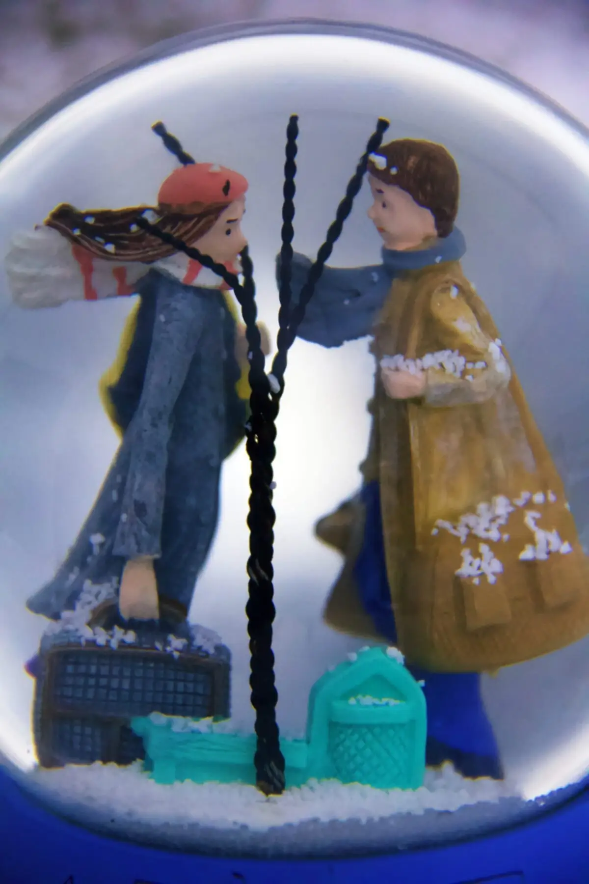 Large Size Winter Tale Snow Globe 6 Colors 5 Different Music Automatic Spray Gifts Home Office Products Crystal Balls | Дом и сад