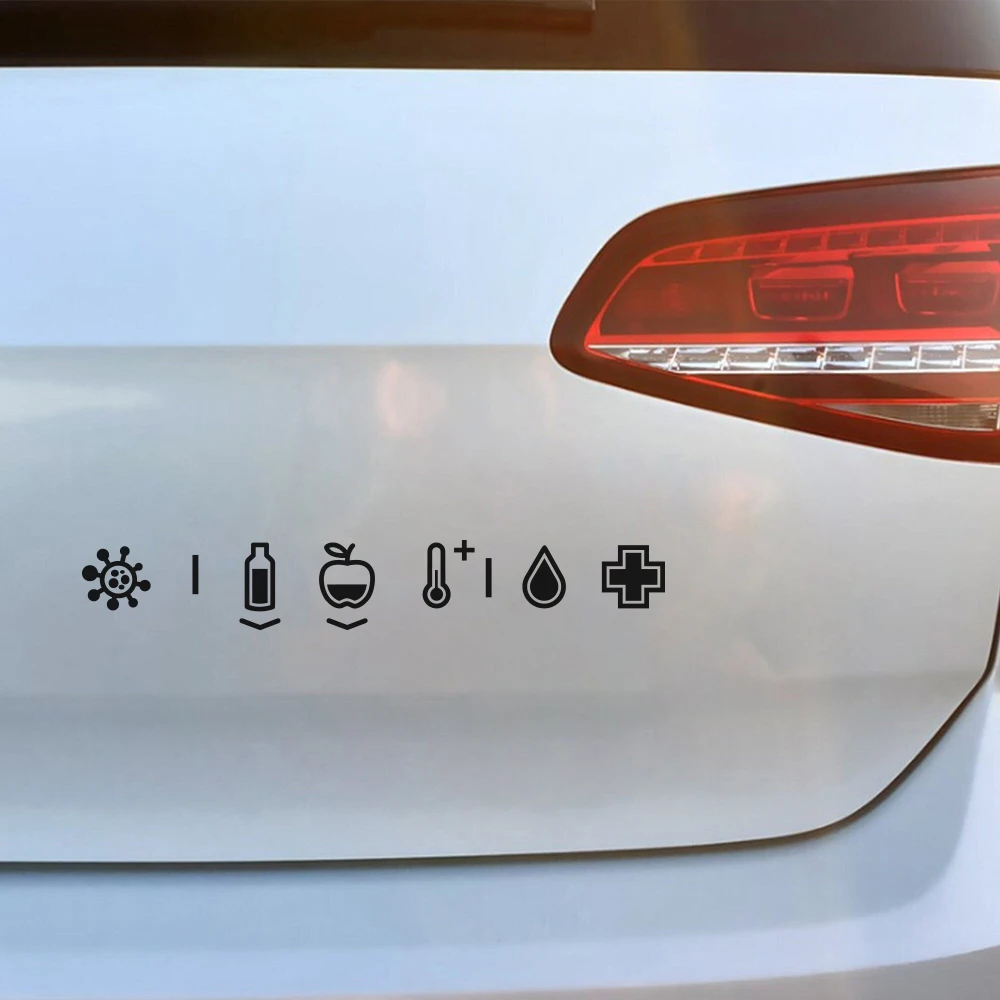 

Милые наклейки для автомобиля Dayz, кемпер, автодекор, виниловые наклейки, аксессуары, тюнинговая пленка, этикетки