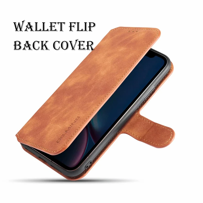 

Leather Case for iphone 11Pro XS Max X XR Case Flip Wallet Back Covers for iphone 12 13 14 Pro Max Card Holder Magnetic Case