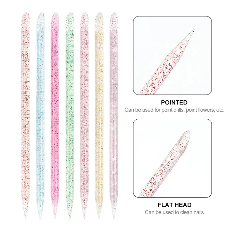 

100 шт., многоразовые инструменты для удаления кутикулы