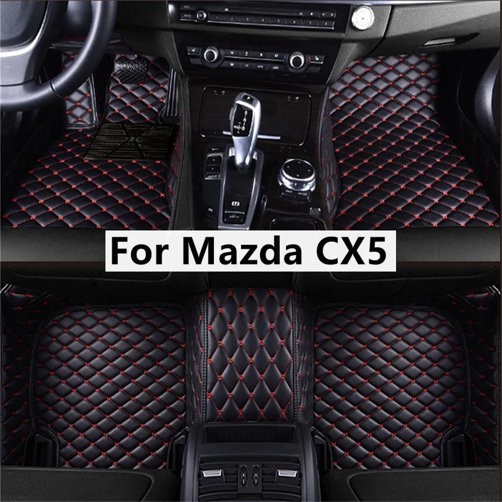 

Однотонные алмазные напольные коврики на заказ для Mazda CX5, аксессуары для ног, коврики, Новинка