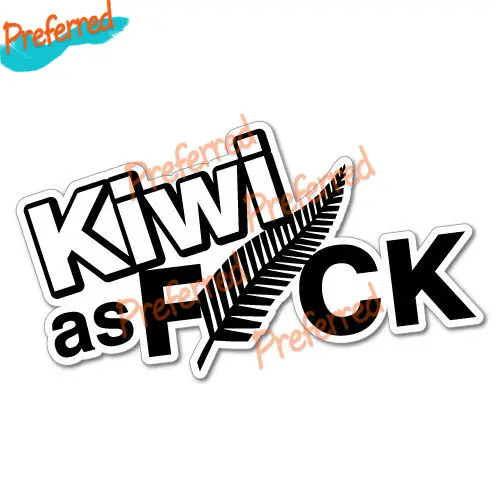 Kiwi As Fck наклейка папоротника Новая Зеландия NZ Автомобильная папоротница высокого