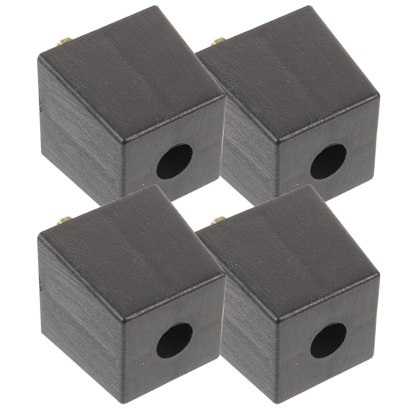 

4 Pcs Replacement Legs Furniture Desk Feet Couch Heightened Sofa Patio Plastic Cabinet