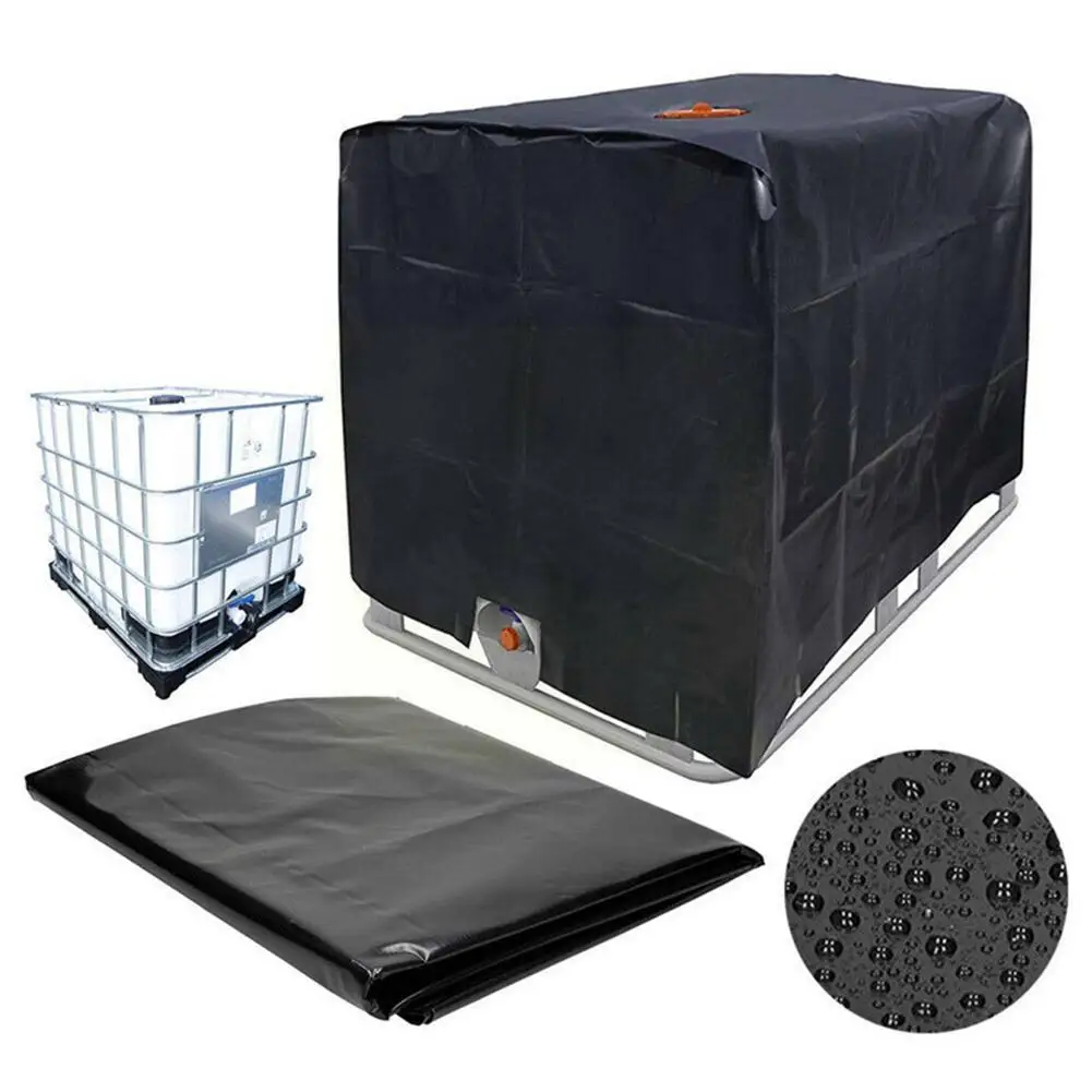 

IBC защитный чехол для резервуара для воды 190T IBC Tote чехол водонепроницаемый солнцезащитный пыленепроницаемый водонепроницаемый садовый чехол сумка для резервуара 1000 S5U2