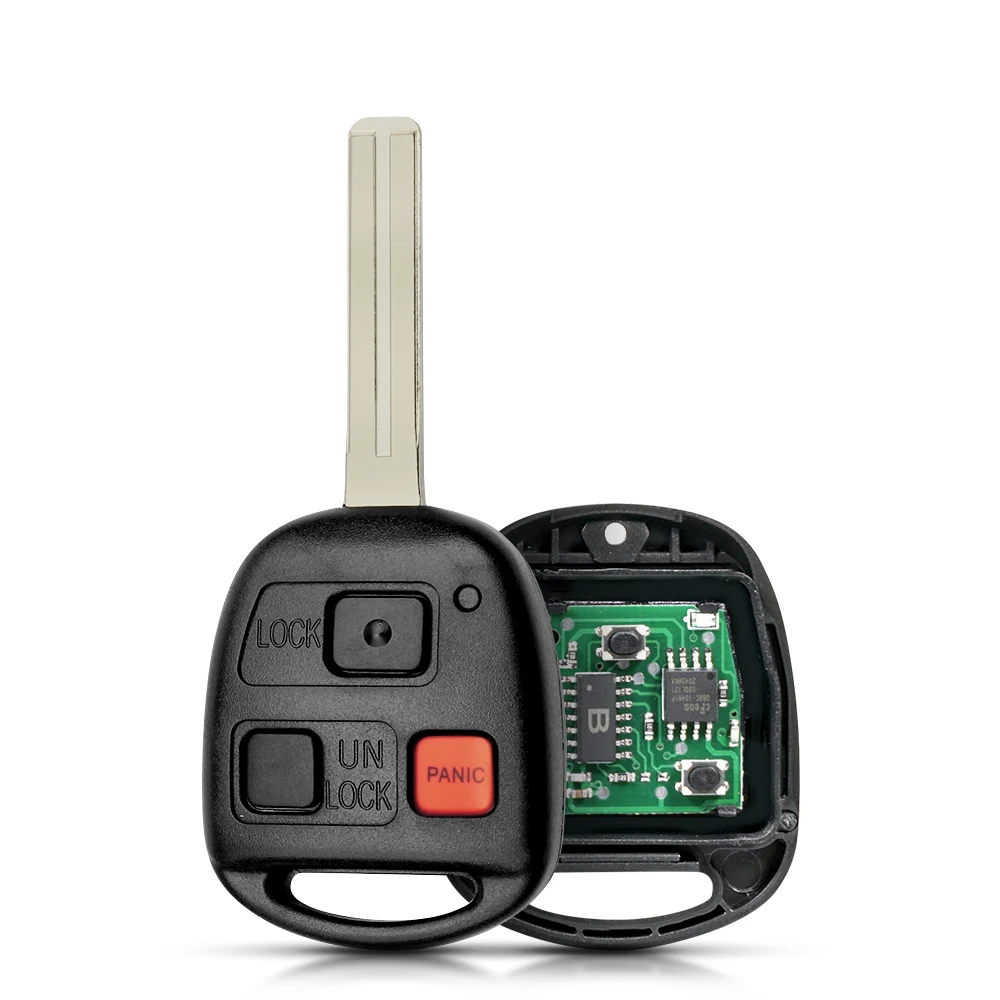 Брелок KEYYOU Fob с 3 кнопками 314 МГц 4D67 4D68 чип FCCID HYQ1512 для Lexus GX470 LX470 2003-2009 дистанционный
