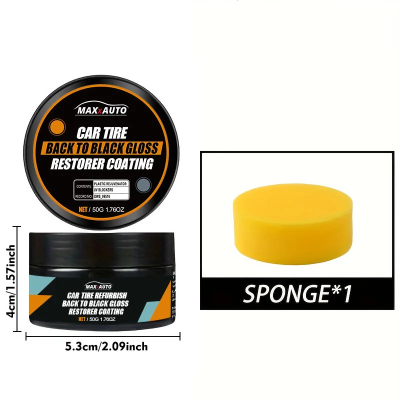 

Воск для автомобильных шин, средство для восстановления блеска, кристально чистая пластиковая панель, средство для обновления покрытия, средство для покрытия назад в черный блеск, усилитель лака
