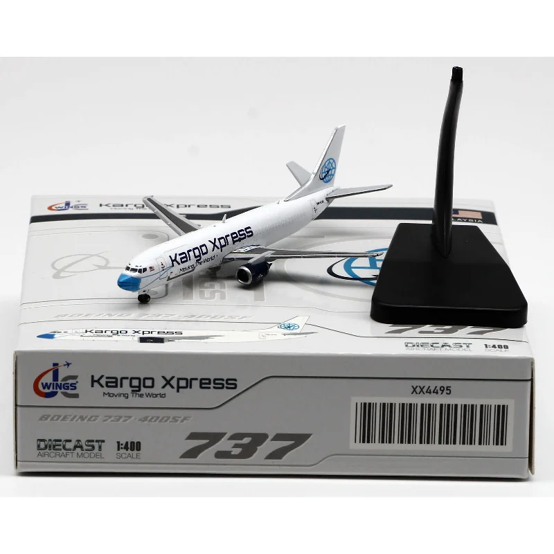 

Масштаб 1:400, модель самолета XX4495, самолёт Xpress, Боинг 737-400(SF), литый под давлением, модель самолета 9M-KXA с подставкой, демонстрация коллекции