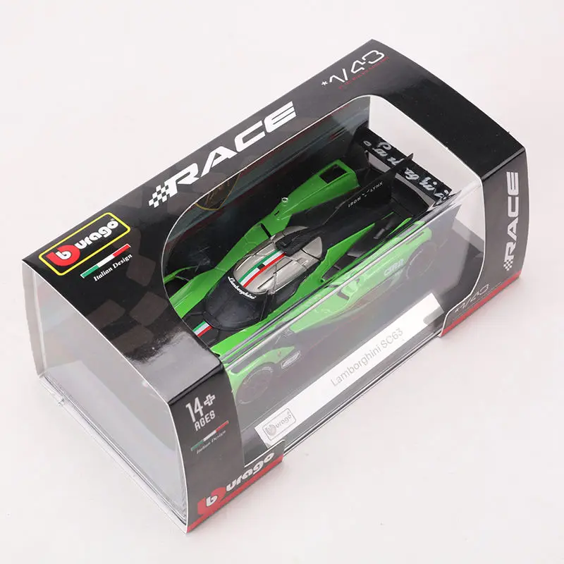 Литой под давлением масштаб 1:43 Lamborghini SC63 24-часовая гоночная модель автомобиля из сплава на выносливость (art.: 3920d3cddbc2c) - 3920d3cddbc2c