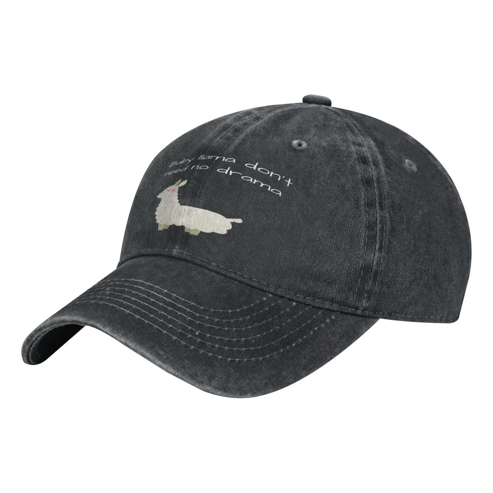 

Boys Lama Don'T Need No Drama Men's Cap Golf Cap Hat Beanie Caps Women Baseball Cap Winter Hat Trucker Hat Knit Hat Men's Caps
