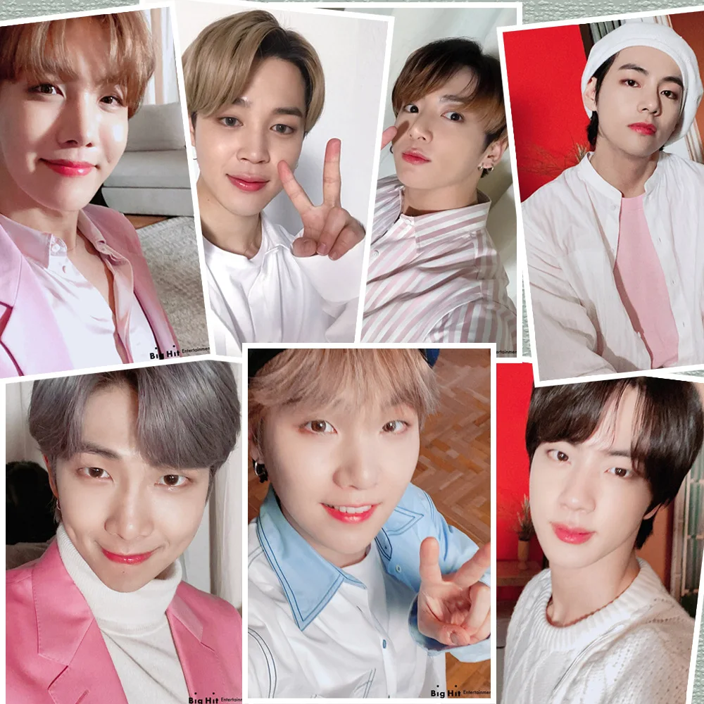 

Wholesale Kpop Bangtan Boys Poster Stickers New HD Photo Art Picture Room Home Decor Wall Stickers Wall Fans Gifts Collection