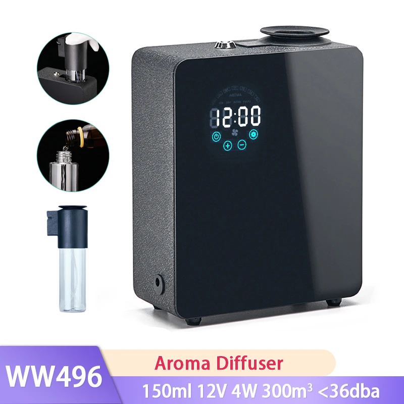 

300m³ 150ML Aroma Diffuser Scent Machine Intelligent Air Fresheners Smell Distributor Essential Oil Diffuser For Home Hotel