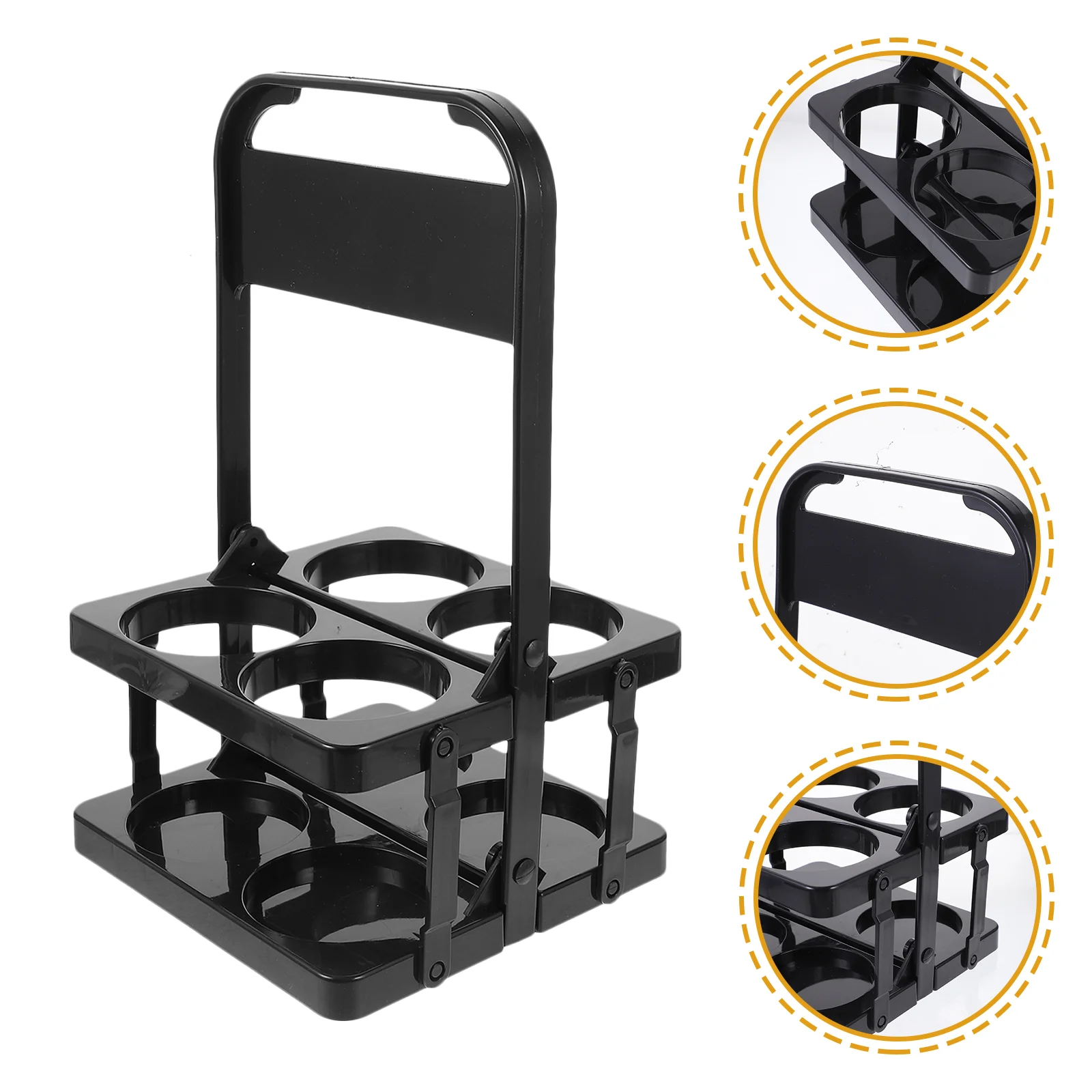 Пивная корзина складная стойка держатель для напитков портативный многоразовый